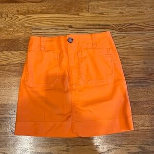 Anthropologie Maeve mini skirt with front pockets